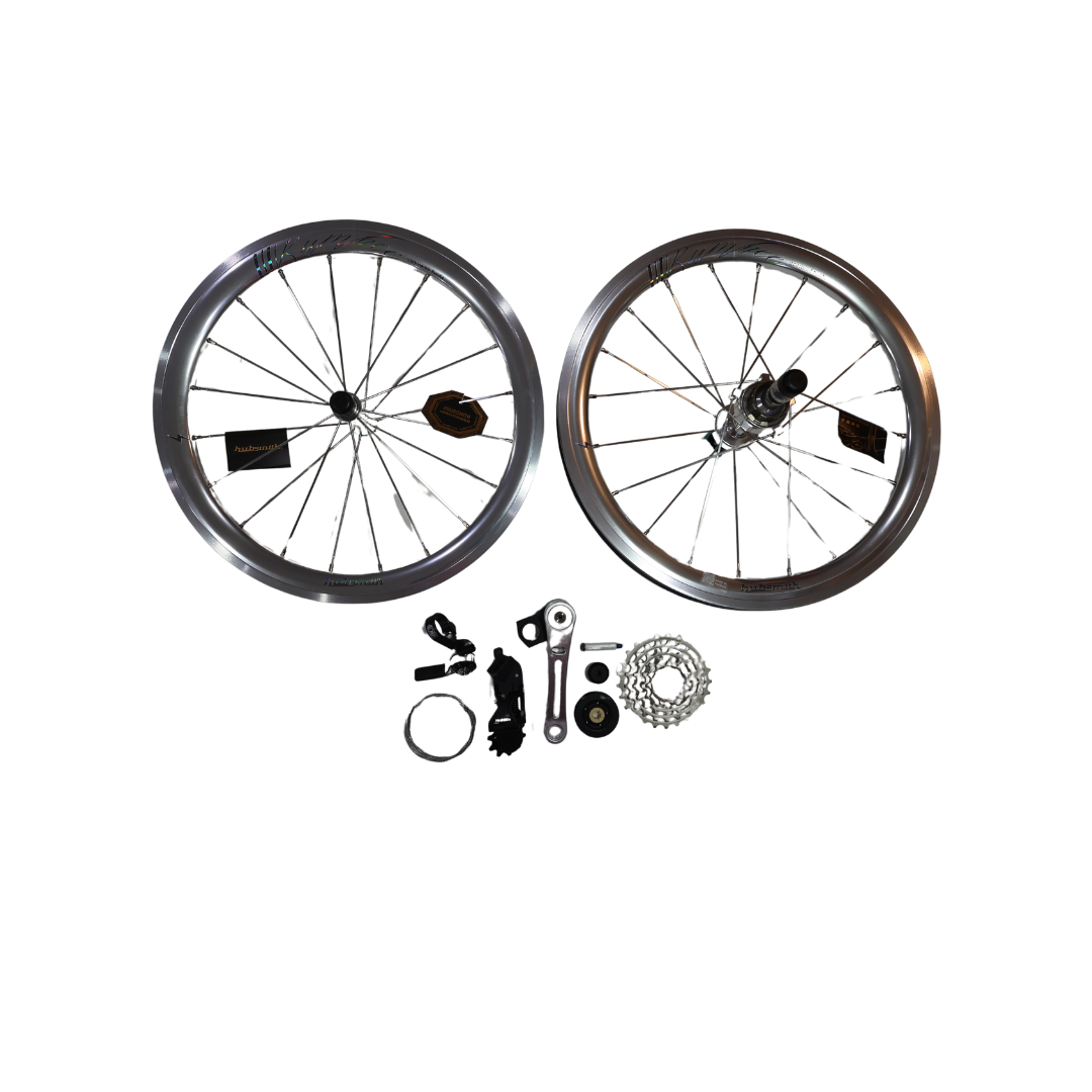 Brompton 3-Speed Upgrade to 5-Speed Set